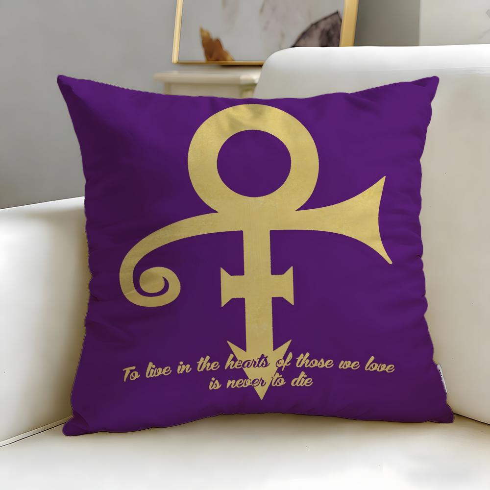classic singer Prince Cushion Cover Soft & Easy-Wash Pillow Case – Versatile for Couch, Bed, Travel and Office