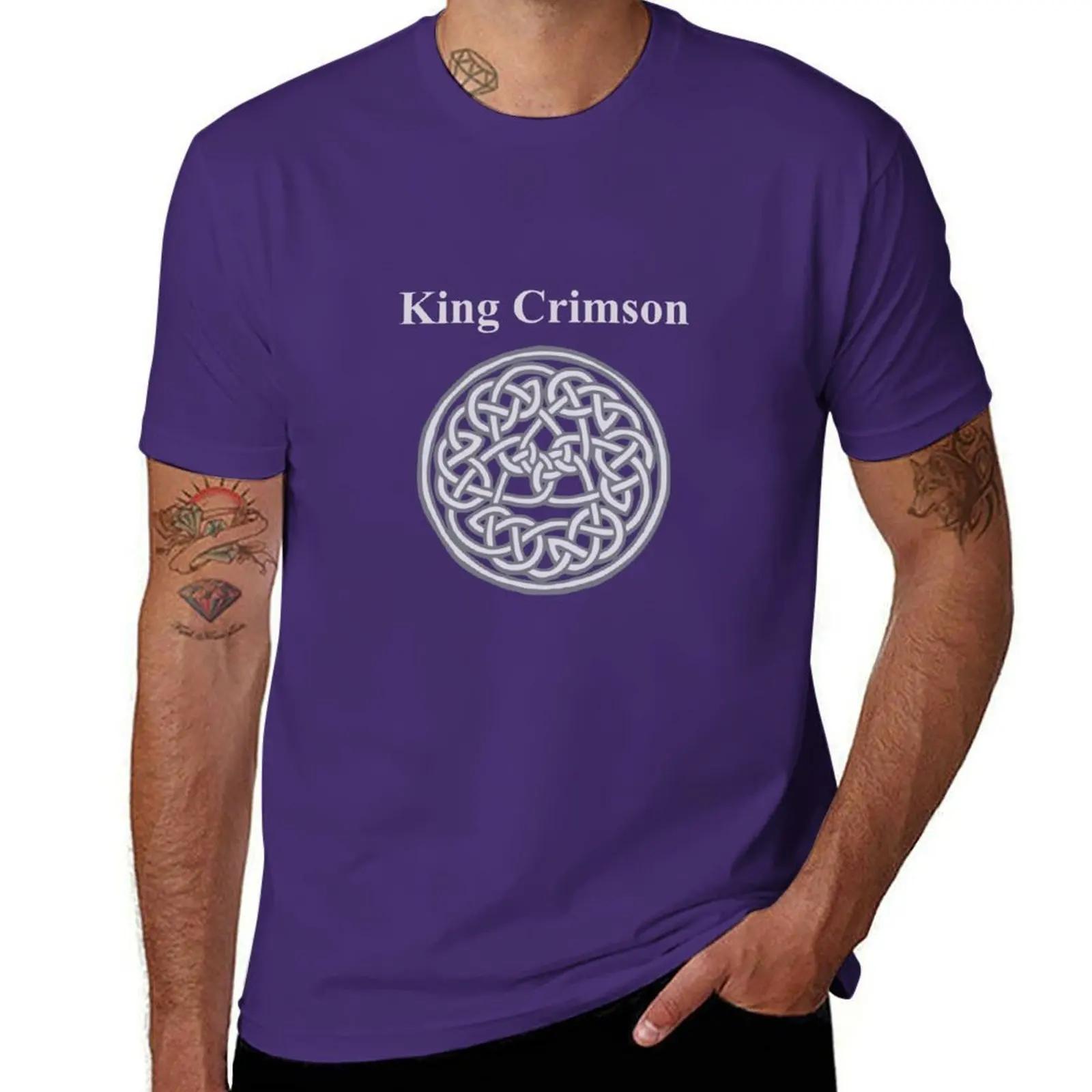 GUOYAN TOP 1982 King Crimson Vintage Discipline Album Promo T-shirt kawaii kleding oversized grafisch t-shirt Blouse goedkope spullen t-shirts mannen 2XL