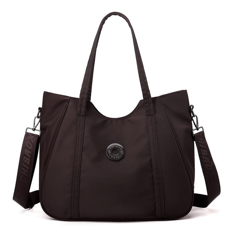 Women's Large Capacity Nylon Fabric Shoulder & Crossbody Bag - Lightweight, Versatile, and Casual Handbag for Commuting.