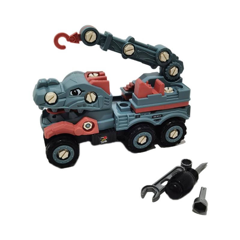 

Разборная игрушка Динозавр-машина Разборный STEM-блок Интерактивная образовательная игрушка с отверткой для детей