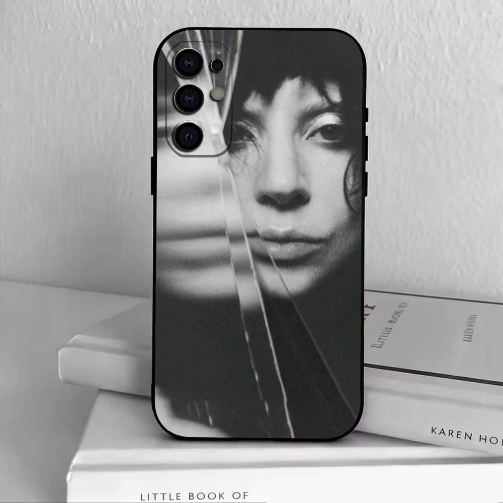 D-Talented Singer Lady Gaga Phone Case For Samsung S25,S24,S21,S22,S23,S30,Ultra,S20,Plus,Fe,Lite,Note,10,Black Cover