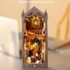 DIY Books Nook Kit,DIY Miniature House Kit for Adults Kids, Unique Insert Decor Bookstore Puzzle