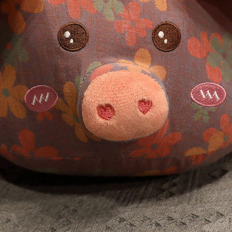 Three-Layer Pig Jacquard Pregnancy Pillow: Girls' Bed Leg-Clamping, Side Sleeper, Backrest Cushion.