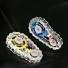 Metal Chain Sprockets Flywheel Fingertip Gyro Fidget Spinner Toys Anti Stress Diy Replace Bicycle Chain Spiner Fidget Toys Kids