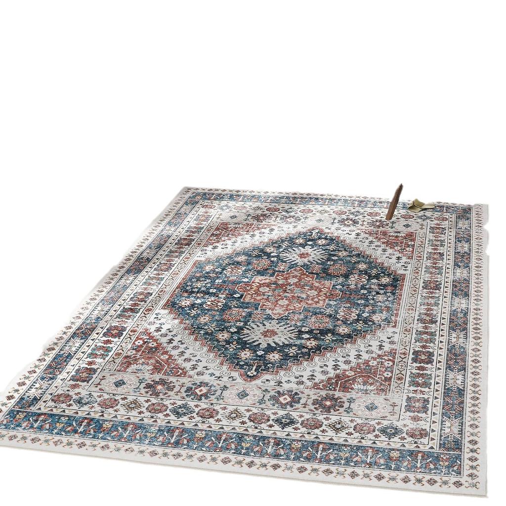 Retro Persian Carpet Living Room Ethnic Style Large Area Full Of Coffee Table Mat Bedroom Decorative Floor Mat