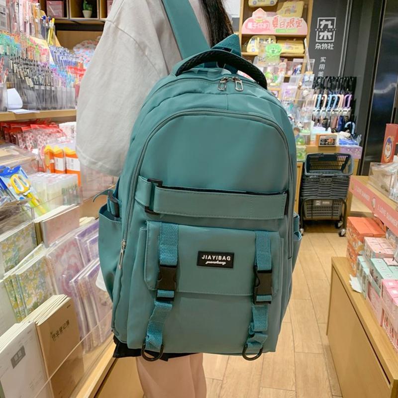 IELGY Корейская версия водонепроницаемого рюкзака большой вместимости для женщин — фото 5