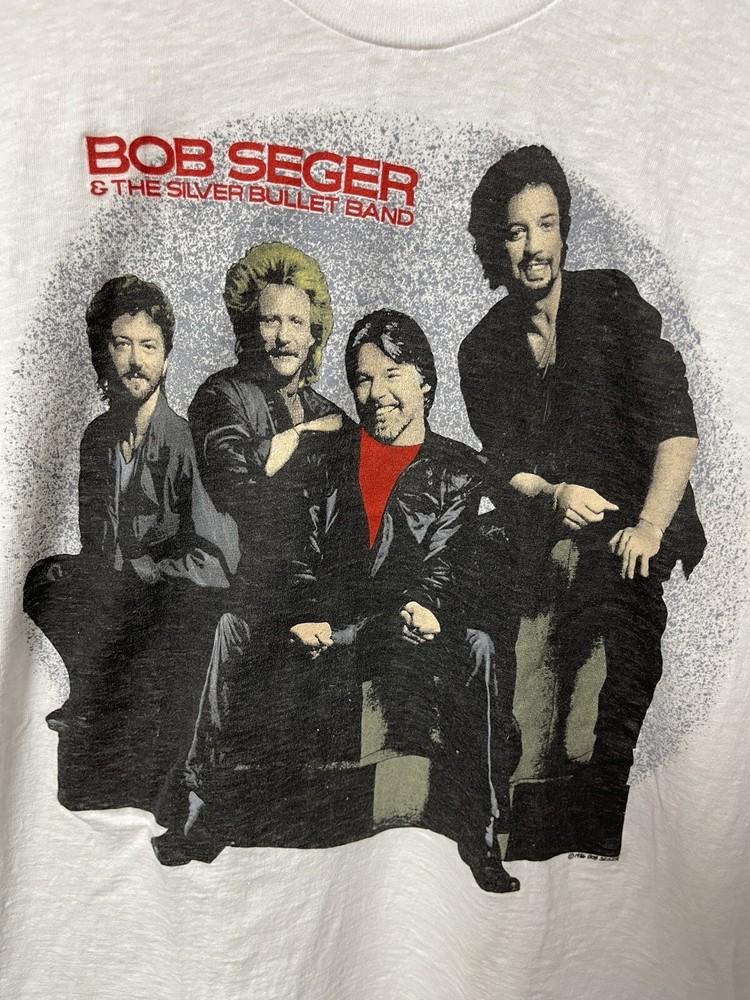 VTG BOB SEGER THE SILVER BULLET BAND Shirt Classic BL911 Unisex T-Shirt XXXL