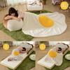 Cellutane Fried Egg White Rug, 142x184cm, Blanket, A611a-358/522/613,