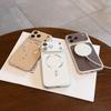 iPhone 14/15/16/17 Pro Max Magnetic Leather Texture Drop-Proof Protective Case