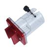 2 in 1 Slotted Base and Fastening Bracket for 65mm Trimming Machine,Invisible Fasteners Wood Milling Base Slotting Guide Locator