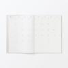 MUJI Starting on December White 84854194 Monthly/Weekly Planner, Monday, 2025, B5, Gray,
