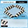 Inflatable Striped Pool Lounge
