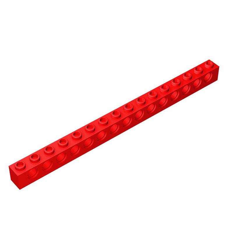 50g/9Pcs 3703 1x16 Perforated 15 holes Building Blocks Moc Accessories Compatible with Brick Spare Parts Toy 50g--9PCS