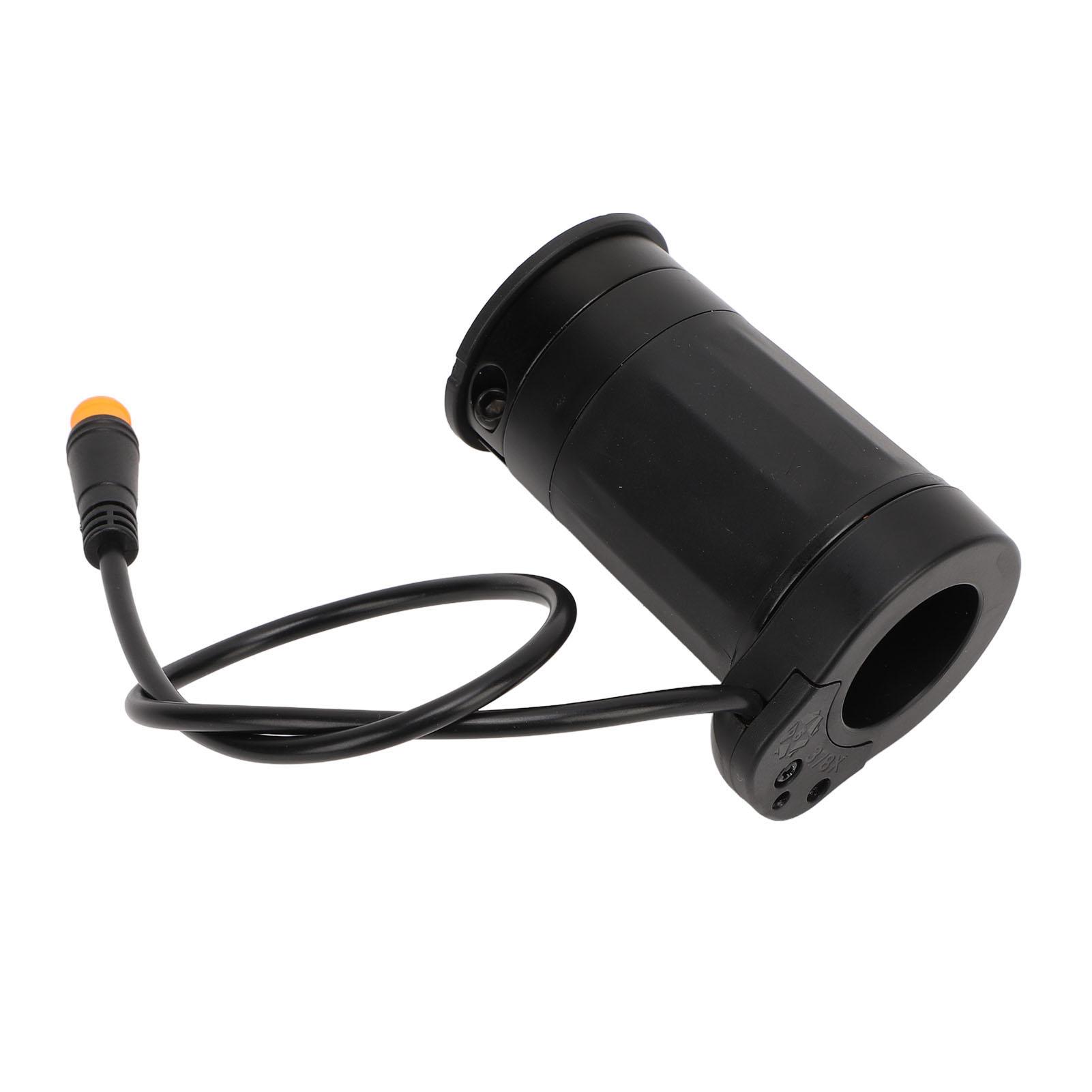 

378X Electric Bike Twist Grip Half Twist Waterproof Connector 1272V Precise Control Electric