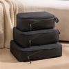 Travel Storage Set With Compression Bags For Clothes And Shoes For Efficient Packing