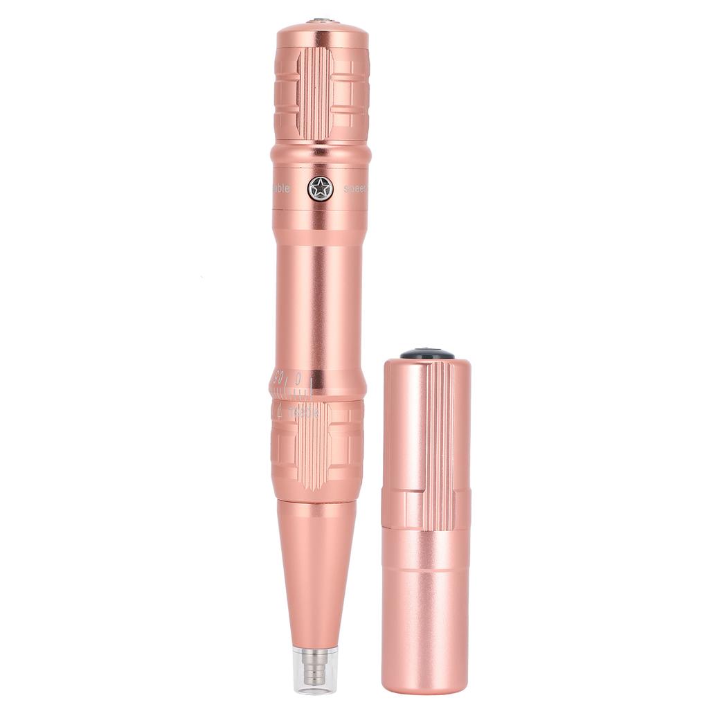 Elektrisk Microblading Tatuering Maskin Ögonbryn Läpp Tatuering Penna Maskin Roséguld