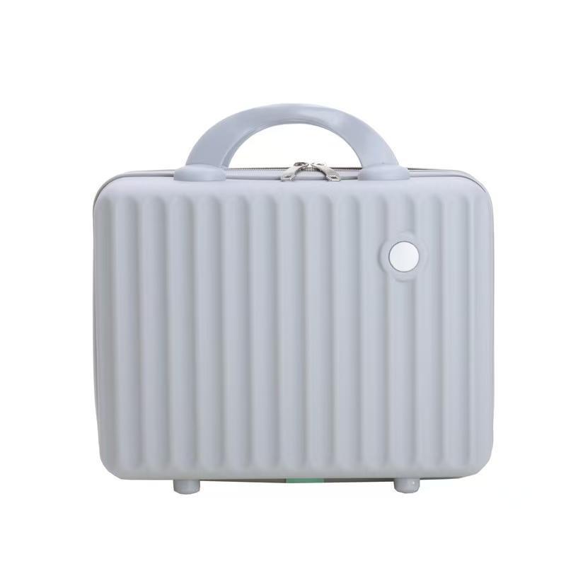14 Inch Handheld Luggage Cosmetic Case Lightweight Zipper Companion Mini Small Storage Cosmetic Case