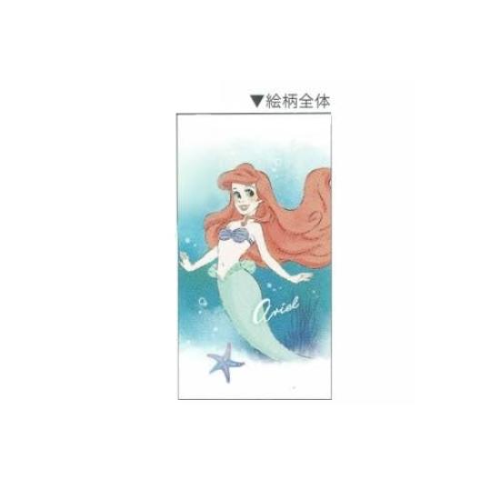 Disney Ariel Ballpoint Jetstream Made In Japan and Name Pen, 3-Color 0.5mm, (Pen Sticker)