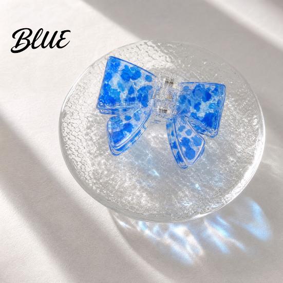Haarspange Magnetische Spange Schleifenform Nadel mit Leoparden-Marmor Starke Schnalle Muster DIY Nahtlose Haarstyling-Accessoires für Einfache Halboffene Frisuren
