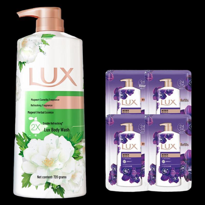 

LUX Mugwort Camellia Scent Shower Gel Set