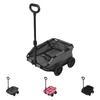 Haustierwagen Multifunktional Faltbar 4 Räder Ziehbar Haustierkarre Tragbar für Outdoor Camping Reisen