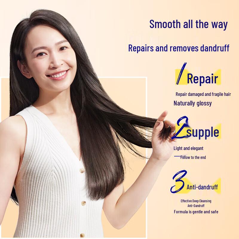 Rejoice Multi-Effect Ginseng Repair Anti-Dandruff Shampoo 400g x 2 Pack