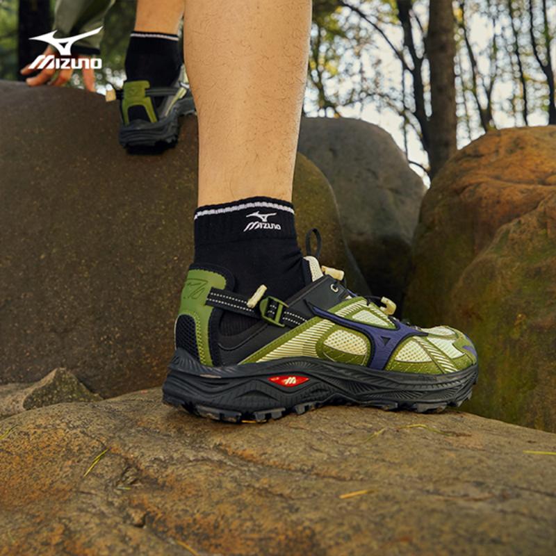 Mizuno Racer Trail Se 'Black Green Blue' Sneakers D1GH241901