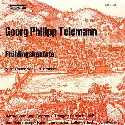 LP Record GEORG PHILIPP TELEMANN - HERRAD WEH - Les Printemps (Cantate Apr?s Des Te HKO91007 Da Camera 1965 Germany Classical Used