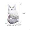 4Pcs Miniature Owl Figurines Mini Owls for Bonsai Craft Decor Micro Landscape