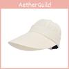 Summer Sunshade Cap With Breathable Nylon Material And Fashionable Letter Design For Women