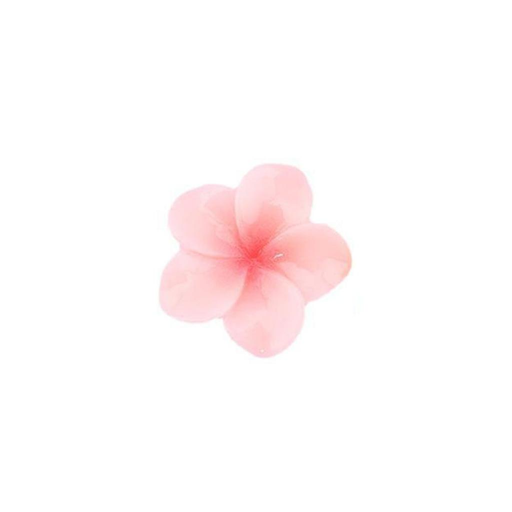 Plumeria Luminosa Monocolore Fatta a Mano Fai da Te Forcina Decorazione Copricapo Colla Crema Patch per Custodia Telefono Cellulare