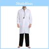 Disfraz Único de Doctor de Halloween para Hombres Hecho de Poliéster Duradero para Fiestas de Cosplay