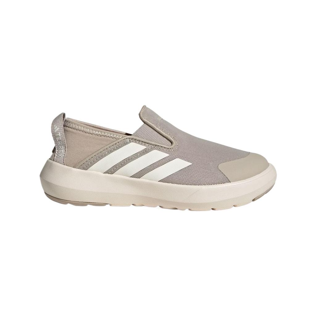 Adidas Terrex Fabric Boat Slip-On Comfortable Lightweight Non-Slip Durable Low-Top Outdoor Shoes Kids Shoes Light-Brown JS1429