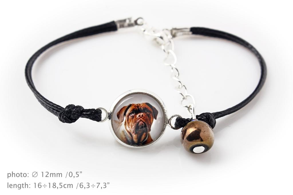 Dogue de Bordeaux, French Mastiff, Bordeauxdog – A set of jewelry with your photo, handmade set | Art-Dog