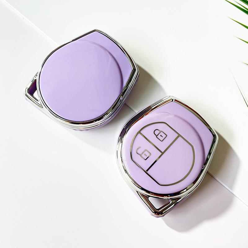 2 Button TPU Car Remote Key Case Cover Shell For SUZUKI SWIFT SX4 Liana Aerio Jimny Samurai Amagatarai Grand Vitara Car Key Case