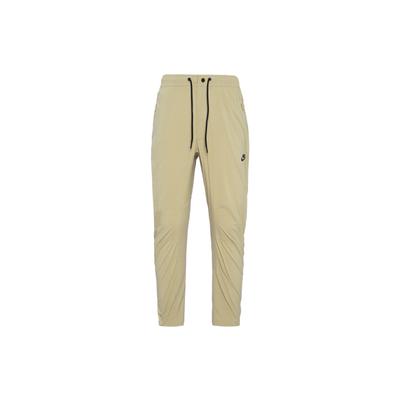 Small Logo Woven Casual Sports Pants Men Bottoms Khaki CD9229-297
