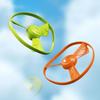 Hand-Pulled Bird launcher toy With Spinners Flying Saucer  Parent-Child Interaction