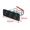 Rocker Switch Panel Easy to Install on Off Switch for Marine Buses Auto