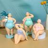 Alluring Beach Woman Resin Figurine - Home Decor Accent