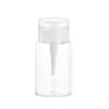 Bottle Storage Bottle Liquids 100ml/150ml/200ml Capacity Empty Pump PETG+PP Material For Nail Polish Remover Clear