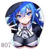 3D Mouse Pad Roxy Migurdia Stereo Mousepad Oppai Boob M_Mushoku T_Tensei Anime Silicone Wrist Rest BULK Pad Gaming Mouse Mat
