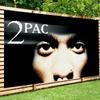 Famoso Rapper de Hip Hop 2PAC Tupac Fundo de Foto para Fotofones para Papel de Arte Fotográfica Fundos de Fotografia Natal