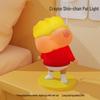 Crayon Shin-chan Energetic Dudu USB Night Light - Creative Tap Light with Three-Level Dimming.