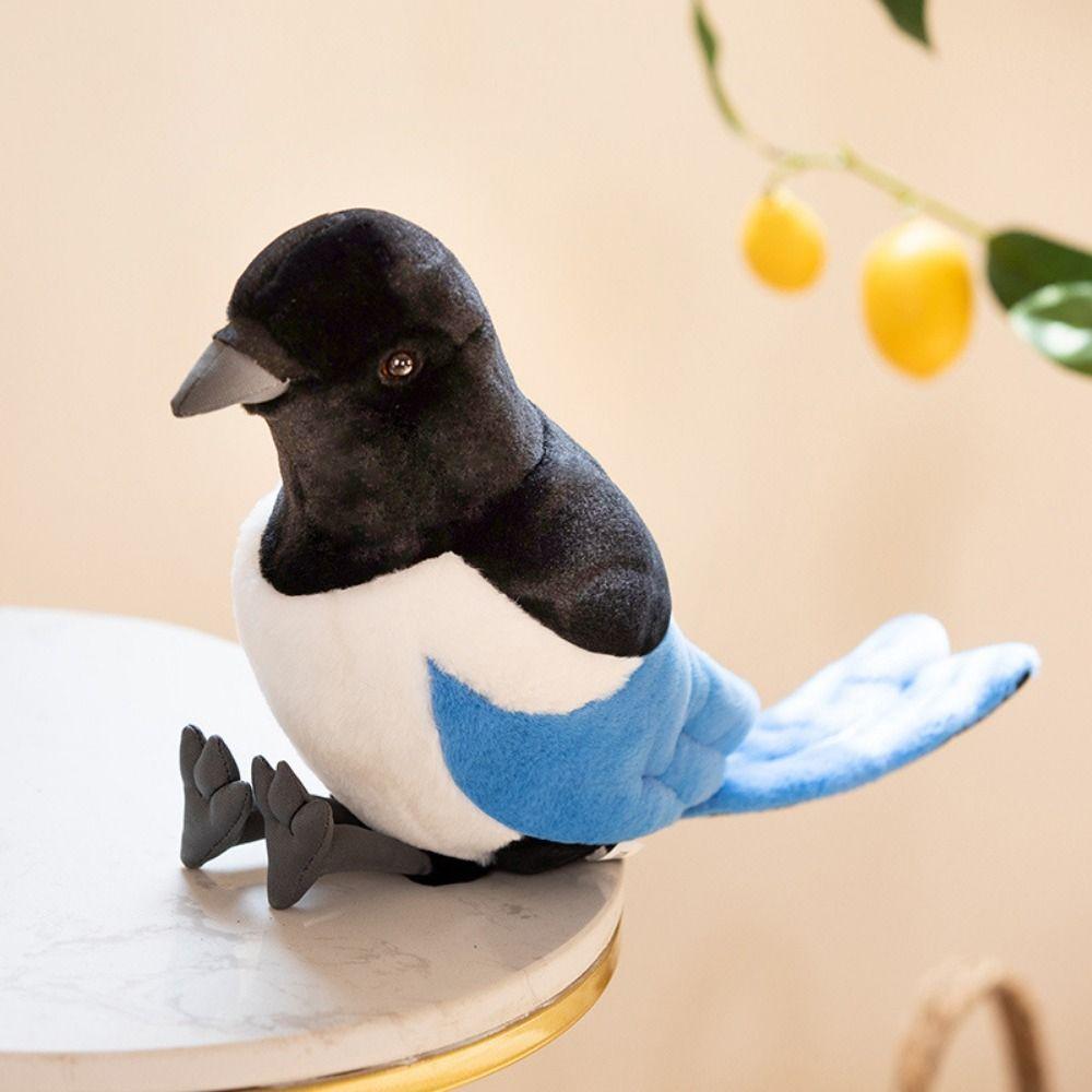Soft Material Simulated Pigeon Plush Toy High Quality Realistic Pigeon Plush  Halloween Gift