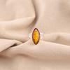 Gelber Citrin Edelstein 925 Sterlingsilber Handgefertigter Schmuck Statement Ring Für Sie RR-23-1