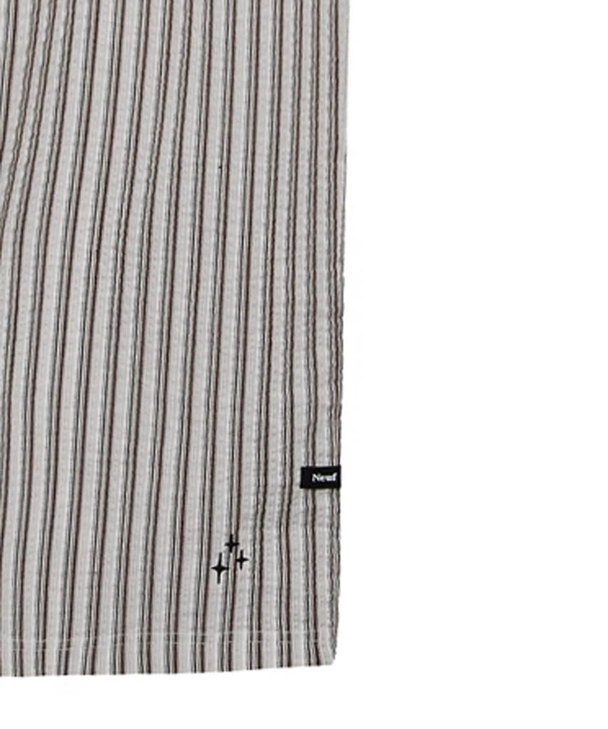 Nupeuebeullu Neb Cotton Stripe Pants (Brown)