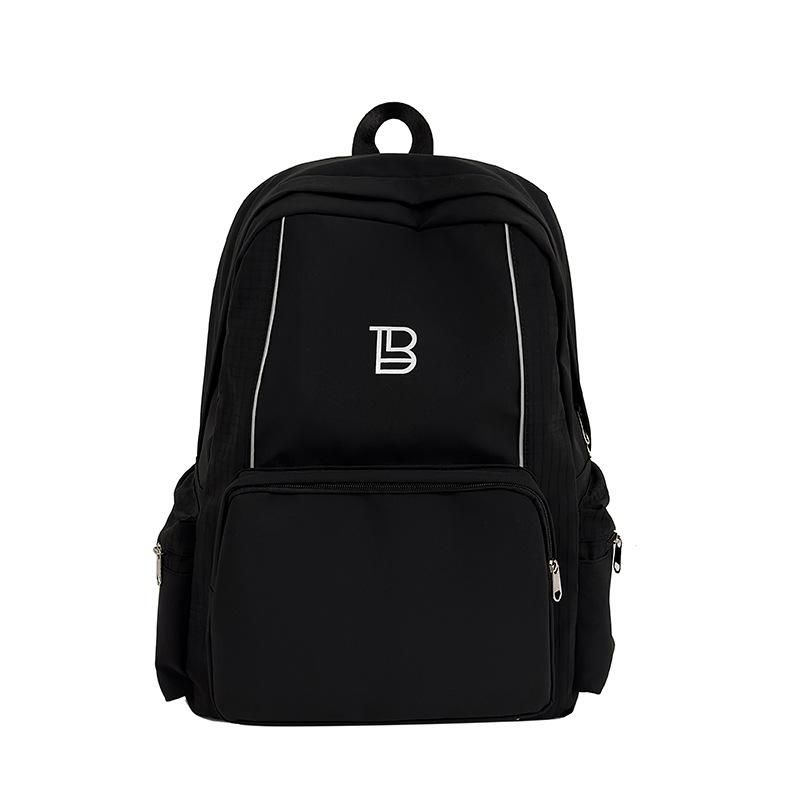 New Schoolbag, Male and Female Contrasting Colors, Student Large-capacity Backpack, Popular College Student Travel Backpack Fashion Trend