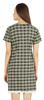 Inkmeso Printed V-Neck Nightgown Sleepwear For Womens Nightshirt Soft Button