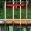 Manganese Steel Gardening Shovel - Heavy-Duty Iron Square/Pointed Head for Planting & Digging