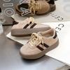 Children's Retro Fashion Sneakers - Thick-Soled Casual Trainers for Boys and Girls